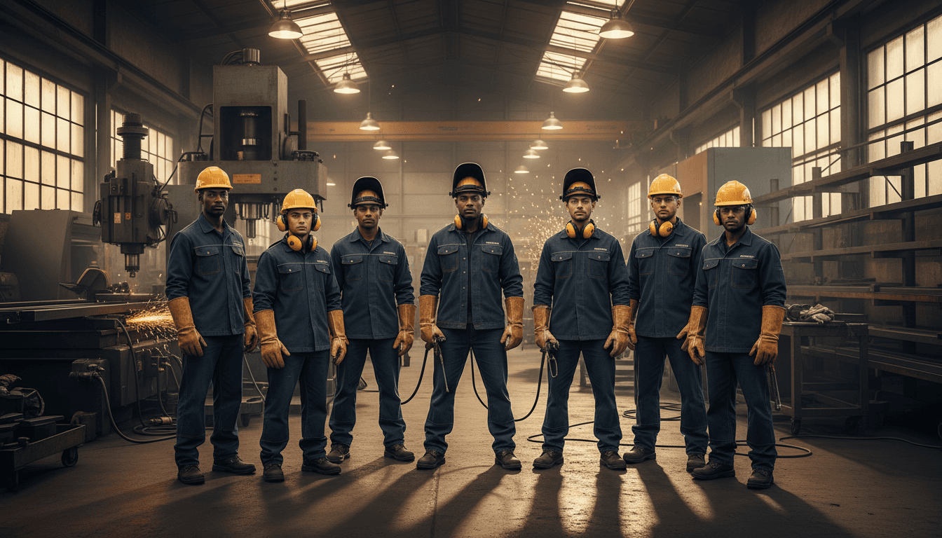 Das Sandrock Metallbau Team