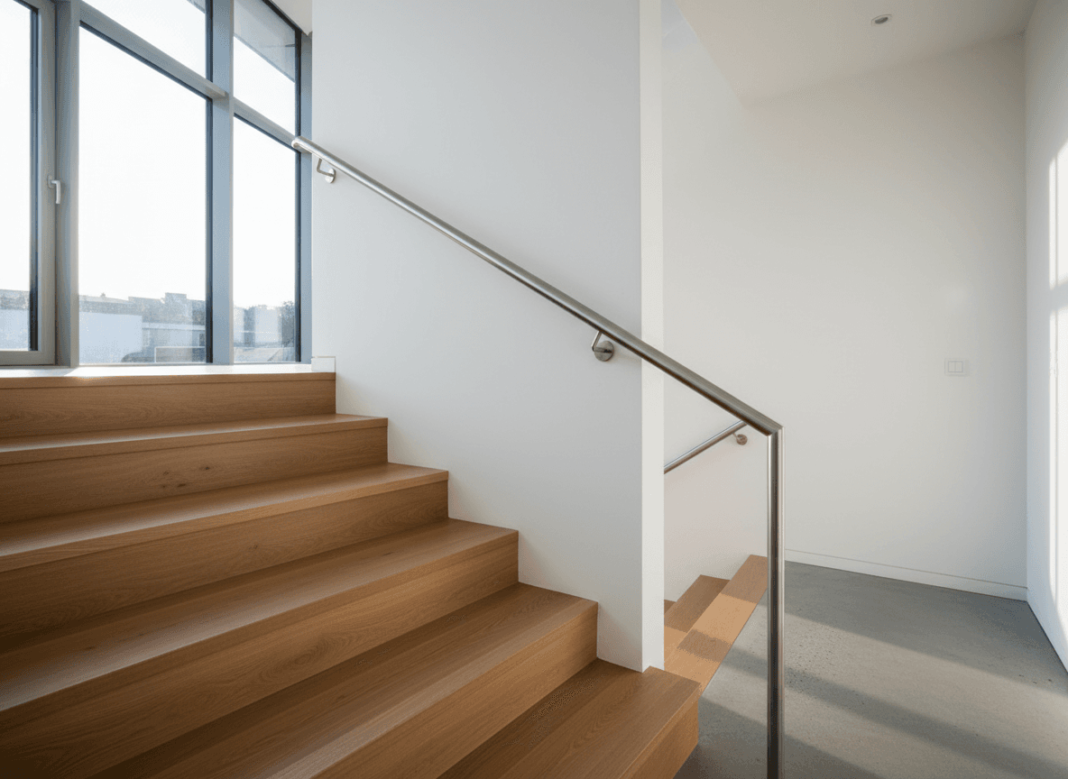 Geschwungenes Geländer