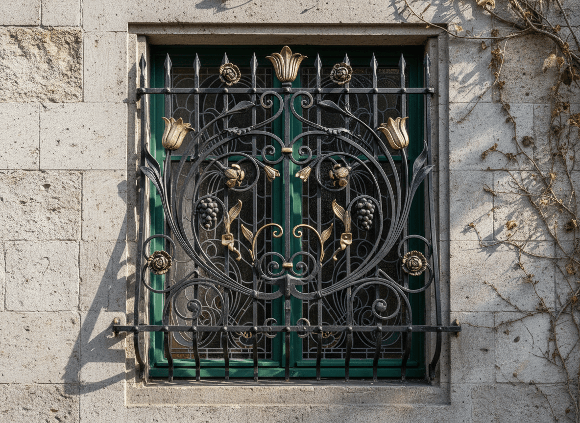 Jugendstil-Gitter