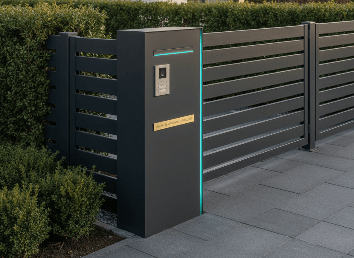 Integrierter Briefkasten