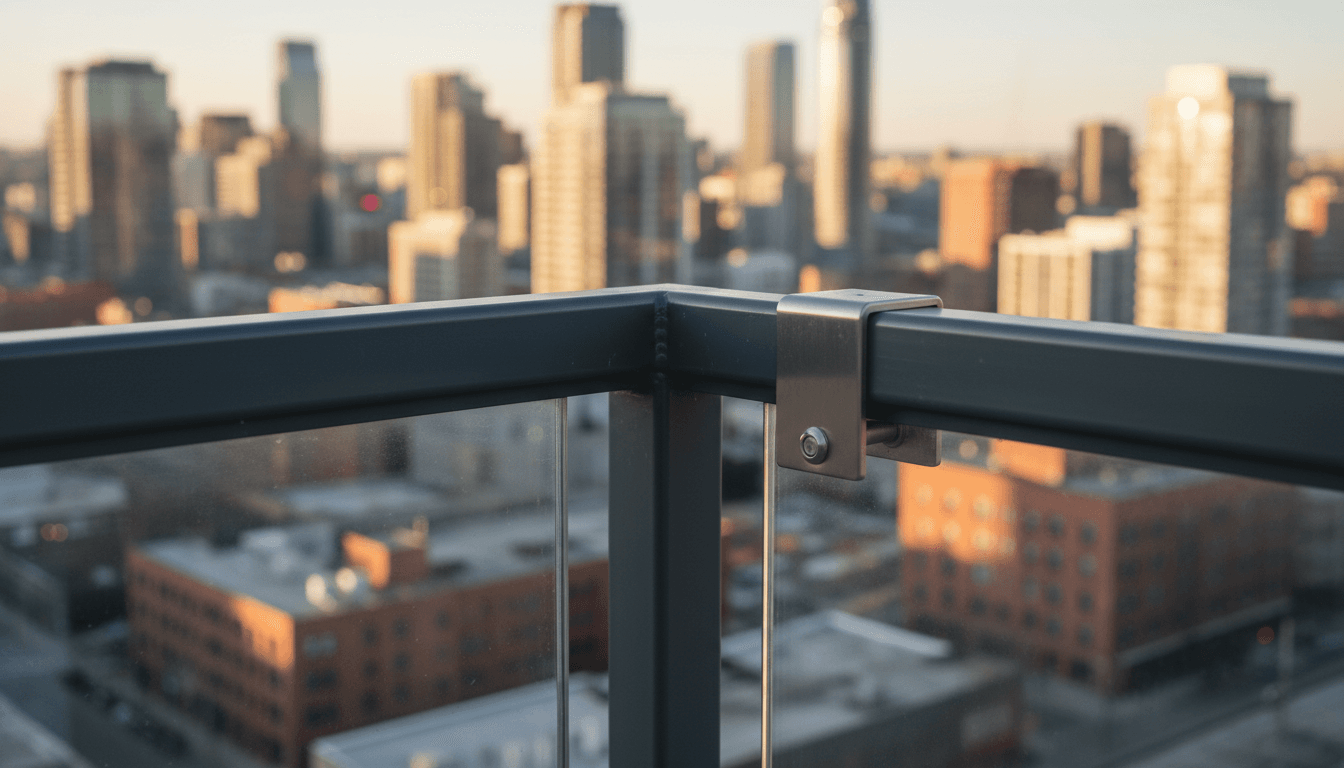 Balkongeländer Detail