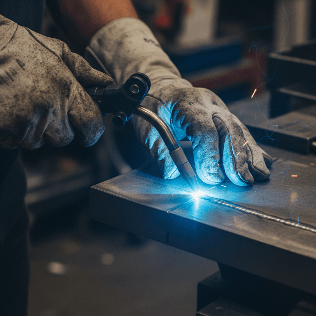 Präzisions-Schweißarbeit