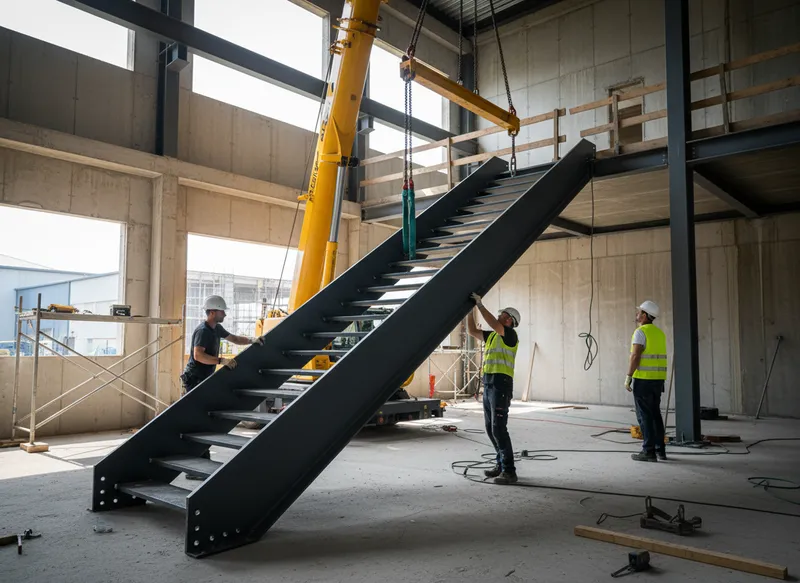 Treppeninstallation